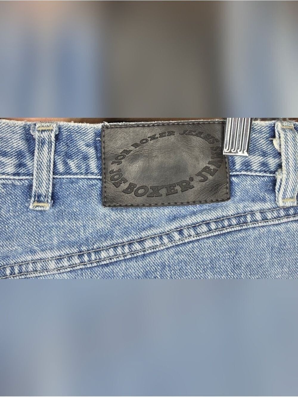 Vintage 90s Joe Boxer Jeans 36x30 Relaxed Fit Straight Leg Grunge Denim - Picture 15 of 16
